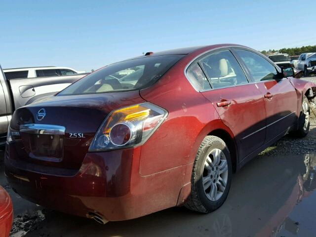 1N4AL2AP0CN578843 - 2012 NISSAN ALTIMA BAS MAROON photo 4