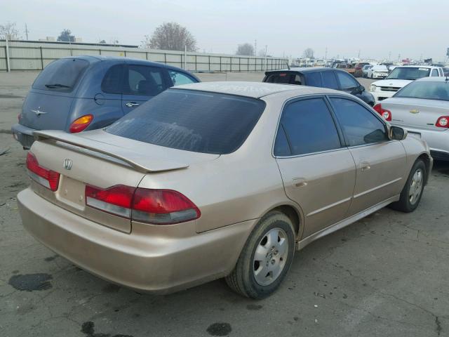 1HGCG16562A019734 - 2002 HONDA ACCORD EX GOLD photo 4