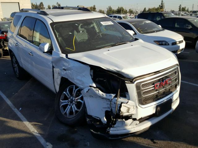 1GKKRRKD4GJ145053 - 2016 GMC ACADIA SLT თეთრი ფოტო 1