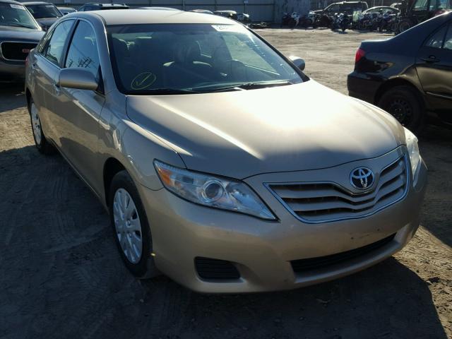 4T1BF3EK9BU766187 - 2011 TOYOTA CAMRY BASE GOLD photo 1