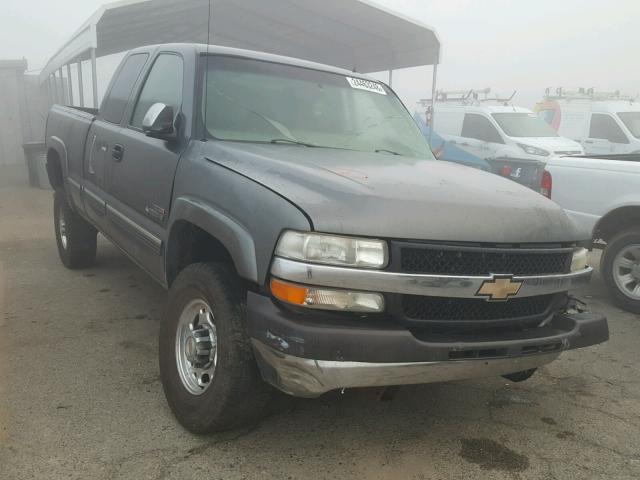 1GCHC29142E118236 - 2002 CHEVROLET SILVERADO CHARCOAL photo 1