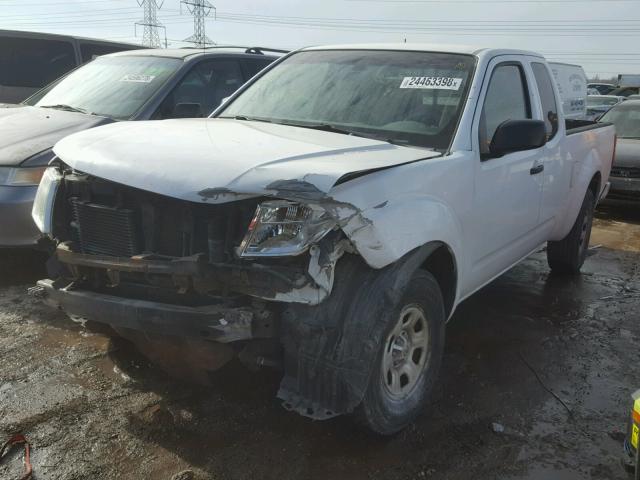 1N6BD06T46C421979 - 2006 NISSAN FRONTIER K WHITE photo 2