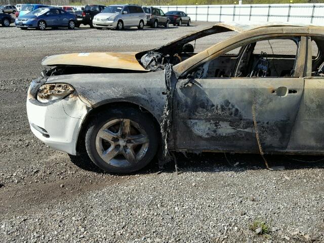 1G1ZH57B584283996 - 2008 CHEVROLET MALIBU 1LT 白色 照片 9