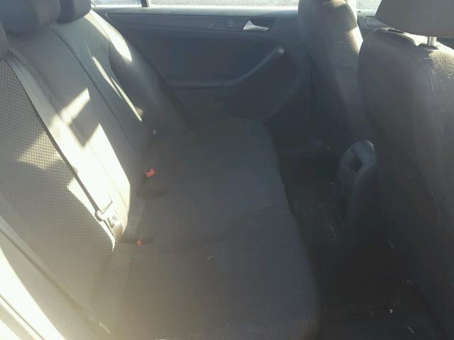 3VW2K7AJ1EM250688 - 2014 VOLKSWAGEN JETTA BASE 银色 照片 6