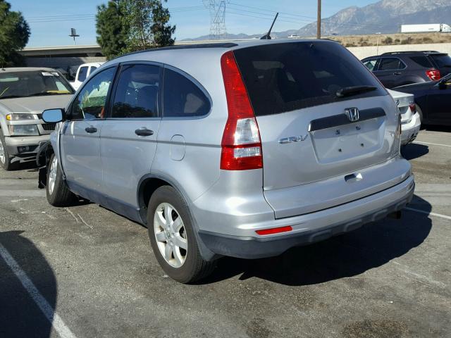 JHLRE3H43BC011466 - 2011 HONDA CR-V SE SILVER photo 3