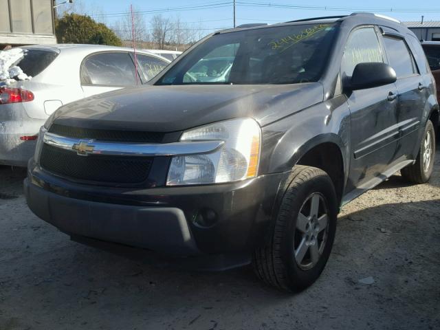 2CNDL73F956017133 - 2005 CHEVROLET EQUINOX LT BLACK photo 2