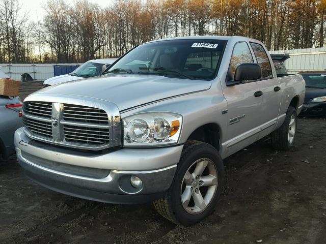 1D7HU18247S123016 - 2007 DODGE RAM 1500 S SILVER photo 2