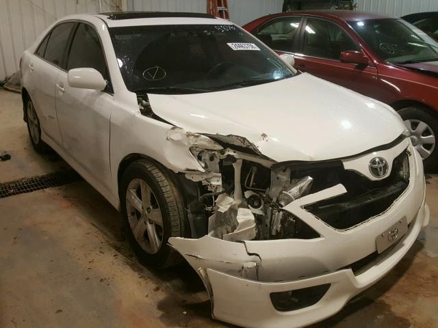 4T1BF3EK0BU615836 - 2011 TOYOTA CAMRY BASE WHITE photo 1