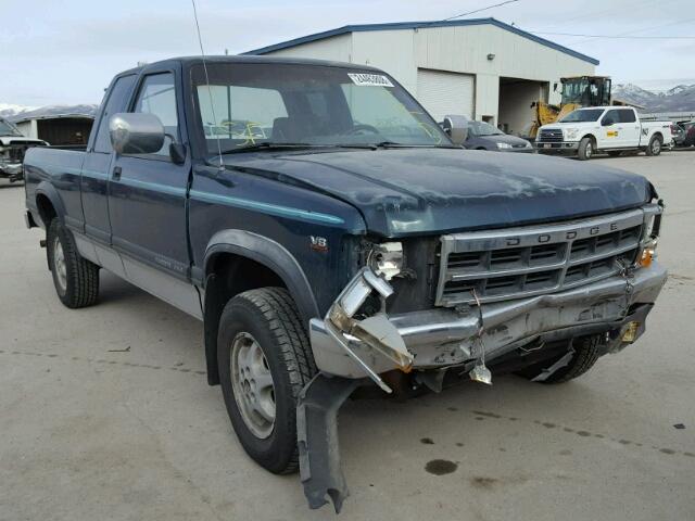 1B7GG23YXSS175273 - 1995 DODGE DAKOTA GREEN photo 1