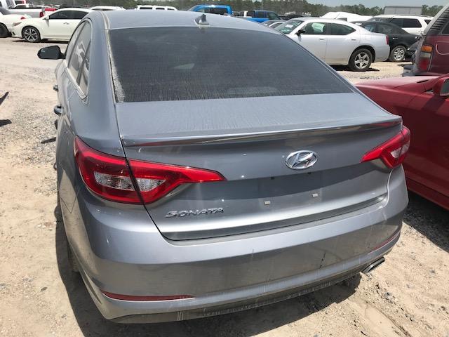 5NPE24AF7HH538137 - 2017 HYUNDAI SONATA SE GRAY photo 3