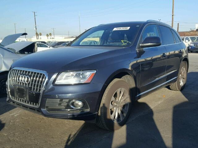 WA1LFAFP9DA092807 - 2013 AUDI Q5 PREMIUM BLUE photo 2