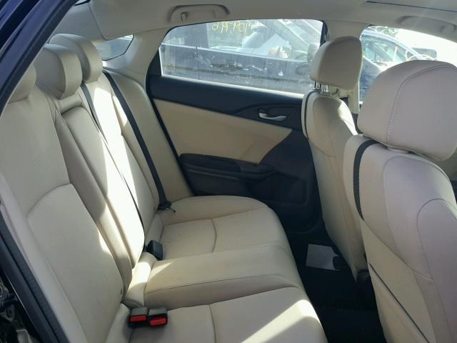 2HGFC2F72GH506342 - 2016 HONDA CIVIC EX შავი ფოტო 6