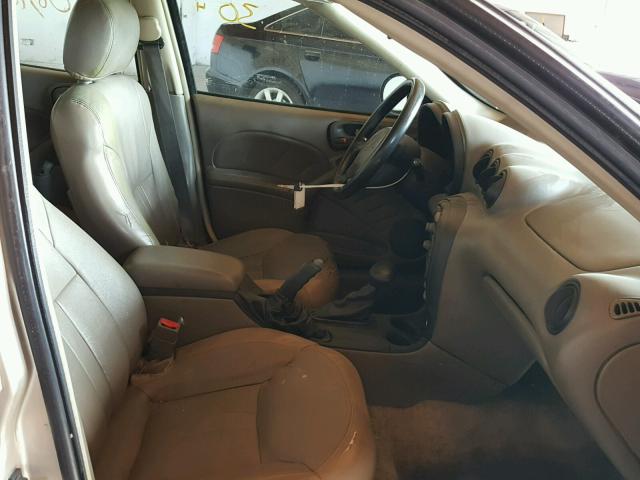 1G2NF52E24M542469 - 2004 PONTIAC GRAND AM S 金色 照片 5