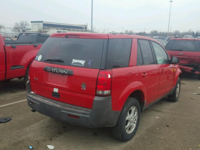 5GZCZ53464S875431 - 2004 SATURN VUE RED photo 4