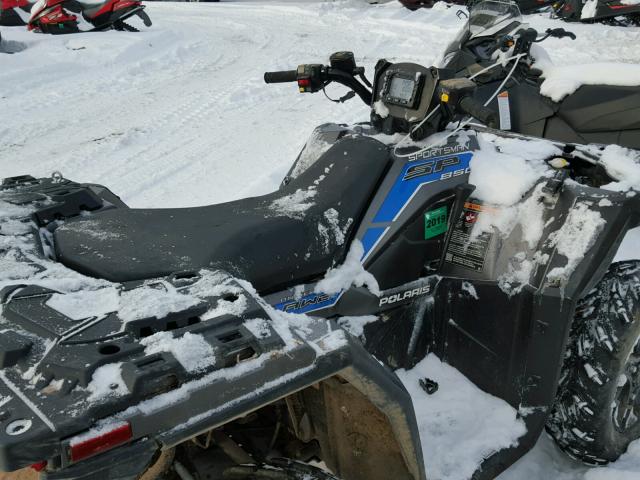 4XASXE850HB131213 - 2017 POLARIS SPORTSMAN GRAY photo 5