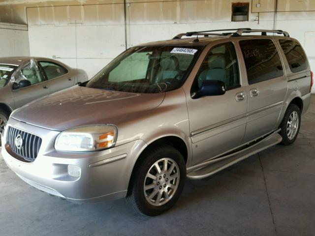 5GADV33L46D229634 - 2006 BUICK TERRAZA CX SILVER photo 2