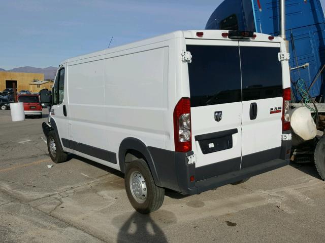 3C6TRVAG9JE103977 - 2018 RAM PROMASTER WHITE photo 3