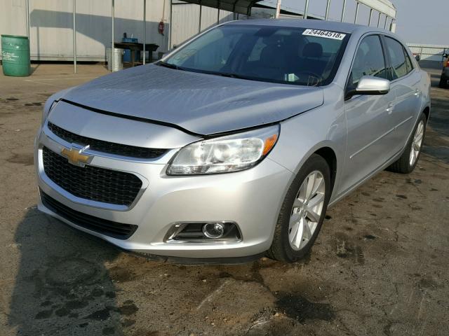 1G11D5SL5FF249471 - 2015 CHEVROLET MALIBU 2LT SILVER photo 2