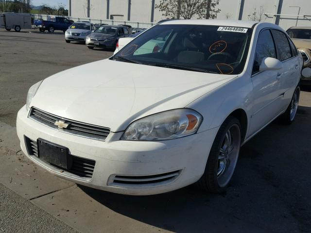 2G1WB55K279408259 - 2007 CHEVROLET IMPALA LS WHITE photo 2