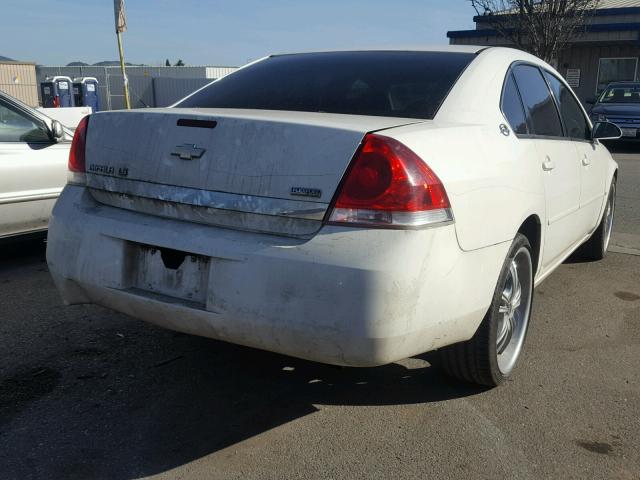 2G1WB55K279408259 - 2007 CHEVROLET IMPALA LS WHITE photo 4