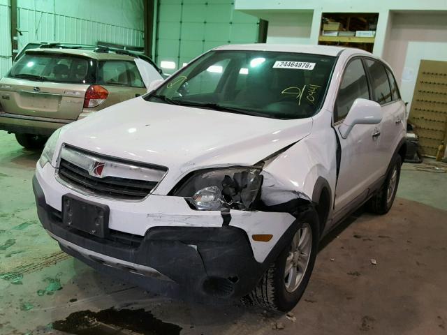 3GSDL43N38S690441 - 2008 SATURN VUE XE WHITE photo 2