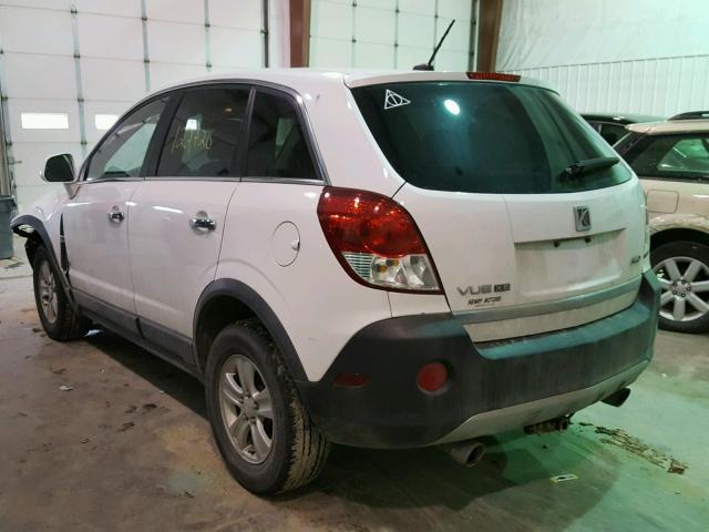 3GSDL43N38S690441 - 2008 SATURN VUE XE WHITE photo 3