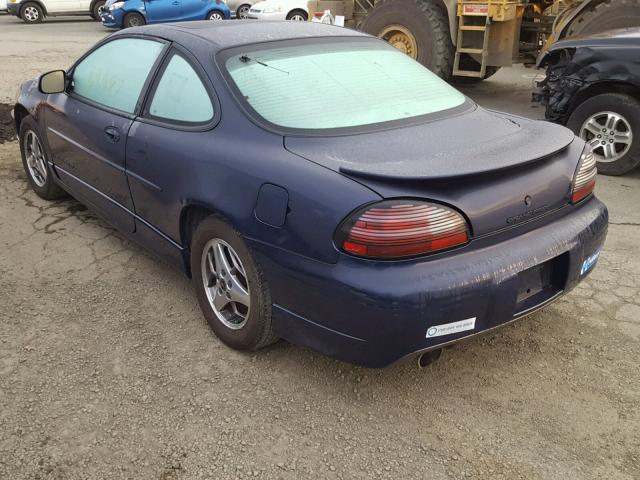 1G2WP12K91F158138 - 2001 PONTIAC GRAND PRIX Կապույտ լուսանկար 3