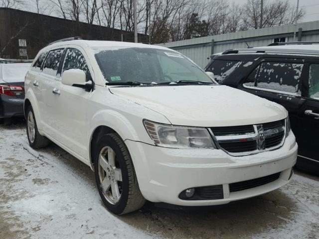 3D4PH6FV2AT107460 - 2010 DODGE JOURNEY R/ WHITE photo 1