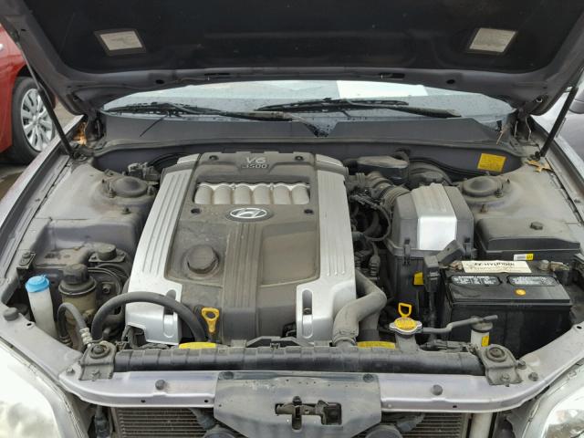 KMHFU45E25A402447 - 2005 HYUNDAI XG 350 GRAY photo 7