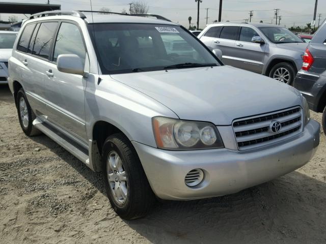 JTEGF21A320071336 - 2002 TOYOTA HIGHLANDER SILVER photo 1