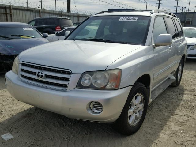 JTEGF21A320071336 - 2002 TOYOTA HIGHLANDER SILVER photo 2