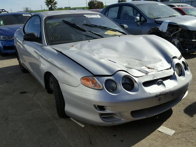 KMHJG25F31U225138 - 2001 HYUNDAI TIBURON SILVER photo 1