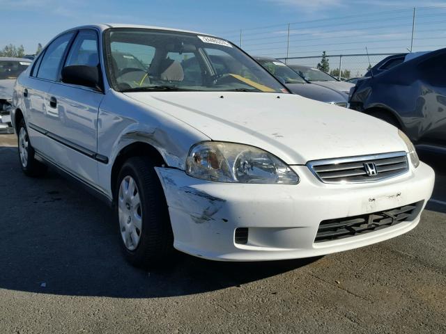 JHMEJ6677YS005916 - 2000 HONDA CIVIC LX WHITE photo 1