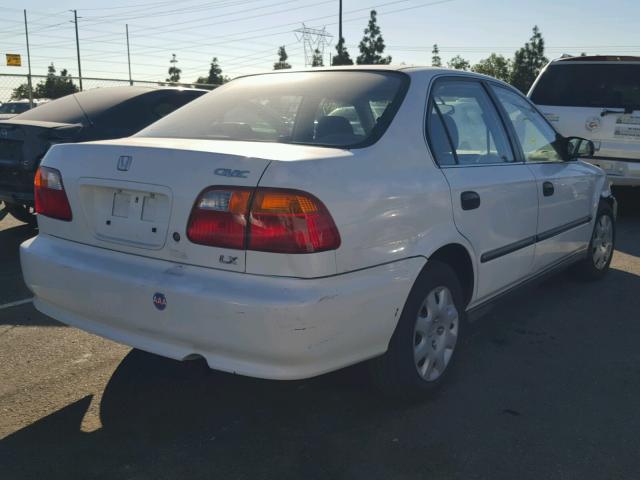 JHMEJ6677YS005916 - 2000 HONDA CIVIC LX WHITE photo 4