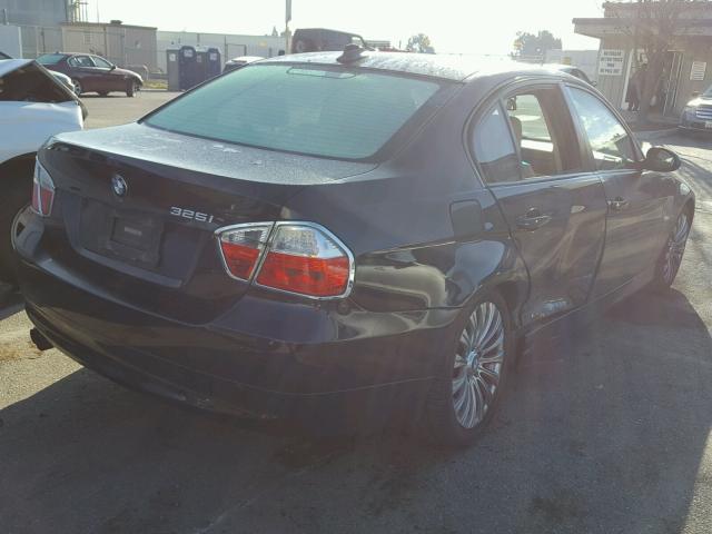 WBAVB135X6KR62345 - 2006 BMW 325 I BLACK photo 4