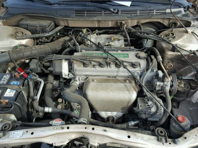 1HGCG66521A077660 - 2001 HONDA ACCORD LX BEIGE photo 7