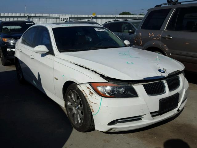 WBAVB73598KY62856 - 2008 BMW 335 I WHITE photo 1