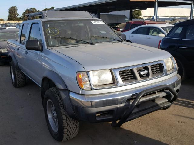 1N6ED27Y4YC403276 - 2000 NISSAN FRONTIER C SILVER photo 1