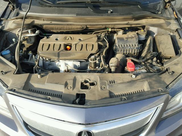 19VDE1F36FE001091 - 2015 ACURA ILX 20 CHARCOAL photo 7