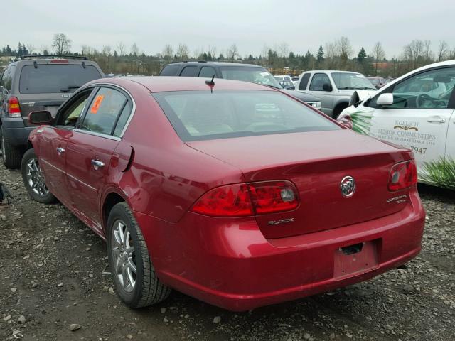 1G4HD57297U176278 - 2007 BUICK LUCERNE CX MAROON photo 3