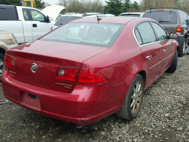 1G4HD57297U176278 - 2007 BUICK LUCERNE CX MAROON photo 4