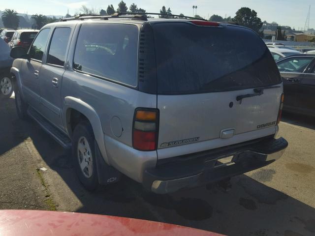 1GNFK16Z95J104396 - 2005 CHEVROLET SUBURBAN K GRAY photo 3