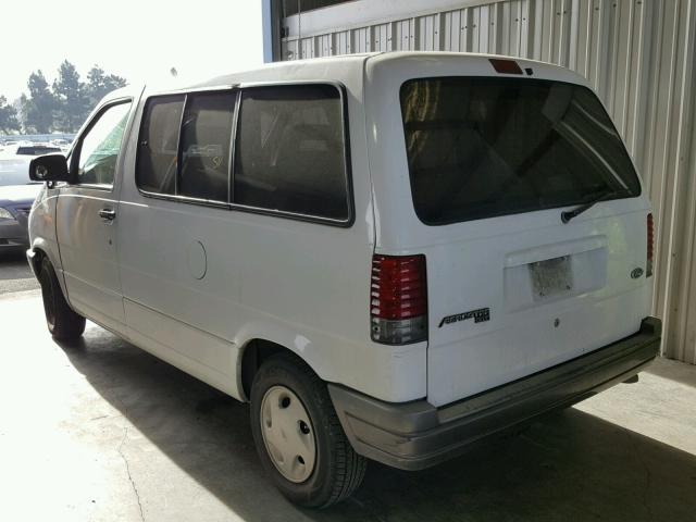 1FMDA11U5VZB96974 - 1997 FORD AEROSTAR WHITE photo 3