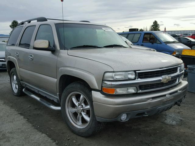 1GNEK13Z93R184359 - 2003 CHEVROLET TAHOE K150 TAN photo 1