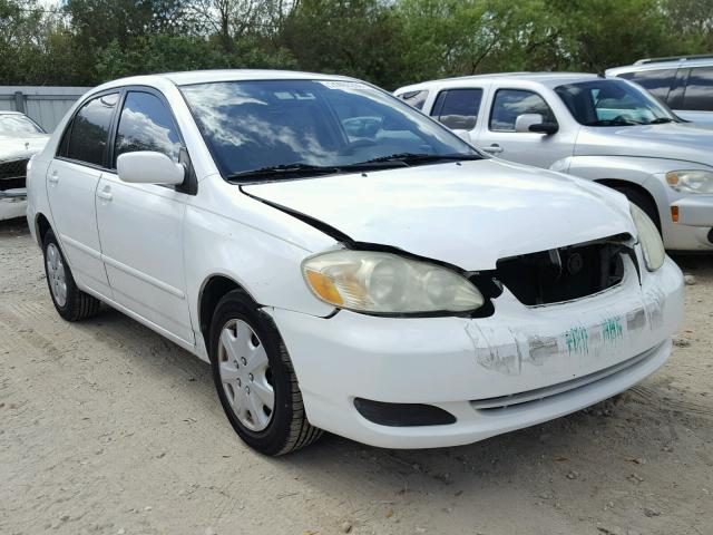 1NXBR32E46Z693631 - 2006 TOYOTA COROLLA CE WHITE photo 1