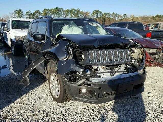 ZACCJABB6HPG21473 - 2017 JEEP RENEGADE L BLACK photo 1