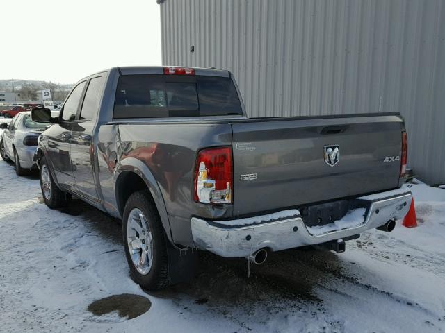 1C6RD7JTXCS204284 - 2012 DODGE RAM 1500 L SILVER photo 3