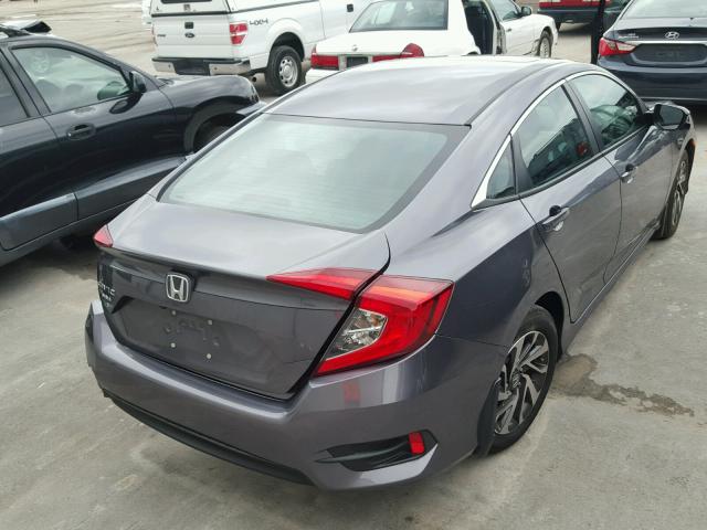 19XFC2F83GE044585 - 2016 HONDA CIVIC EX GRAY photo 4