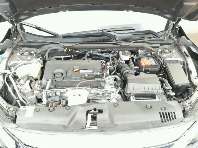 19XFC2F83GE044585 - 2016 HONDA CIVIC EX GRAY photo 7