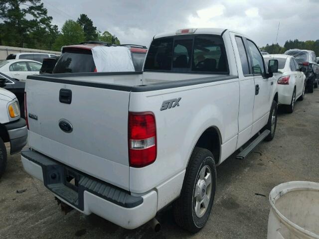 1FTRX12W04NA47256 - 2004 FORD F150 WHITE photo 4